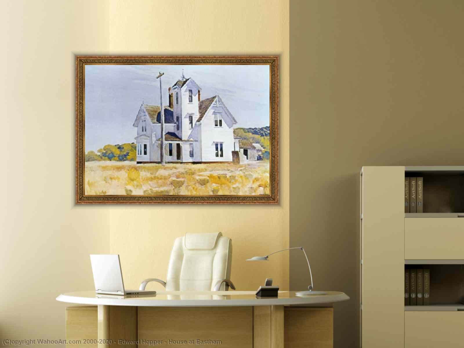 Art Prints of Church in Eastham by Edward Hopper