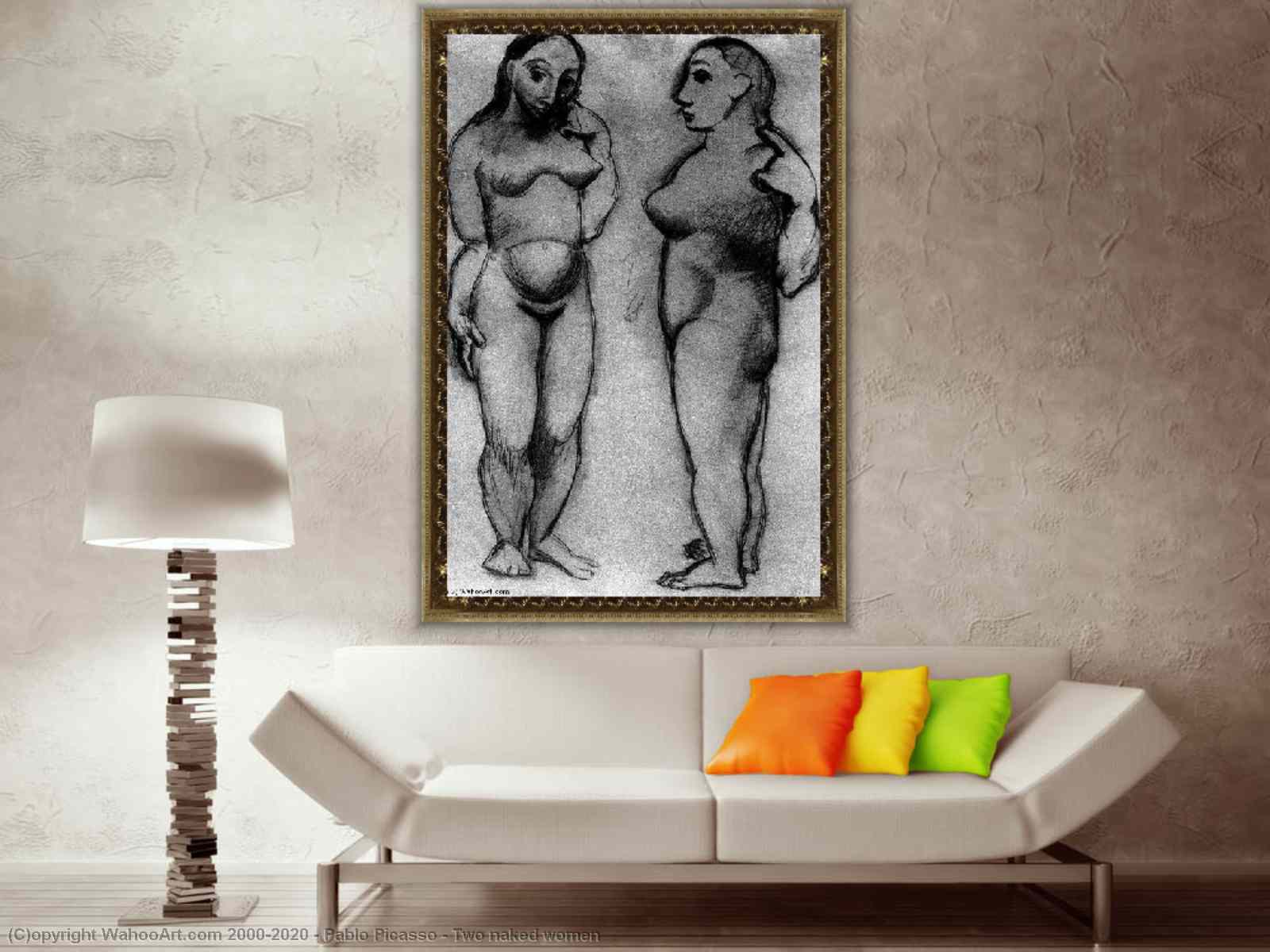 Due donne nude di Pablo Picasso | BuyPopArt.com