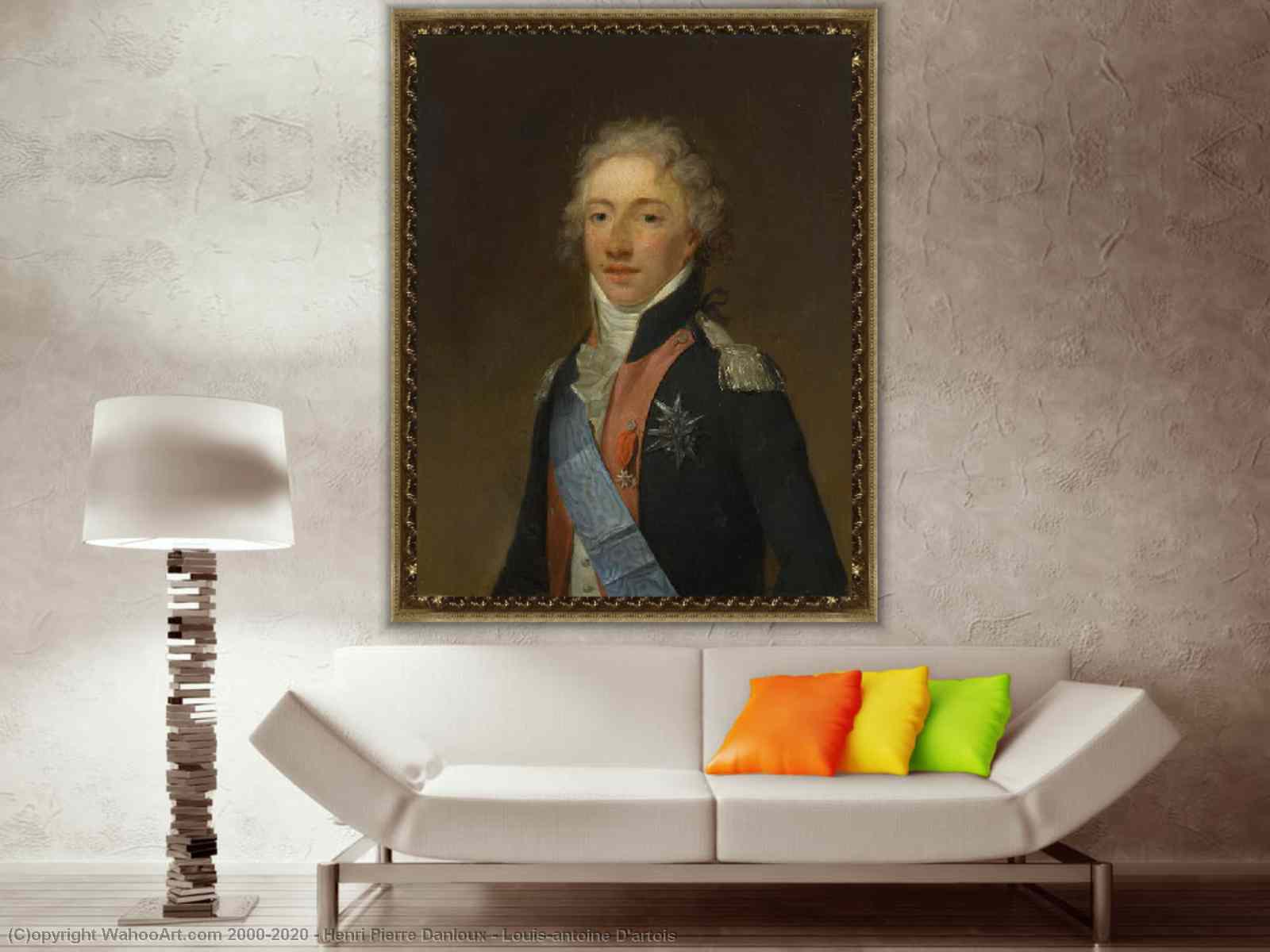 Image of Portrait of the Duke of Angouleme Louis Antoine (Louis-Antoine) d' Artois