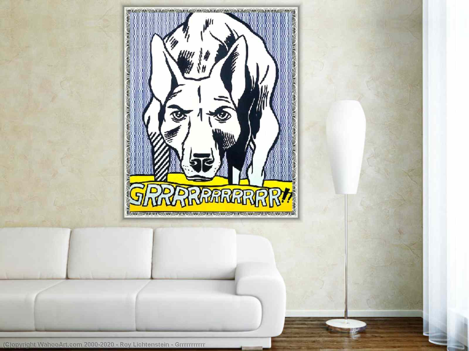 Grrrrrrrrrrrrr de Roy Lichtenstein | BuyPopArt.com