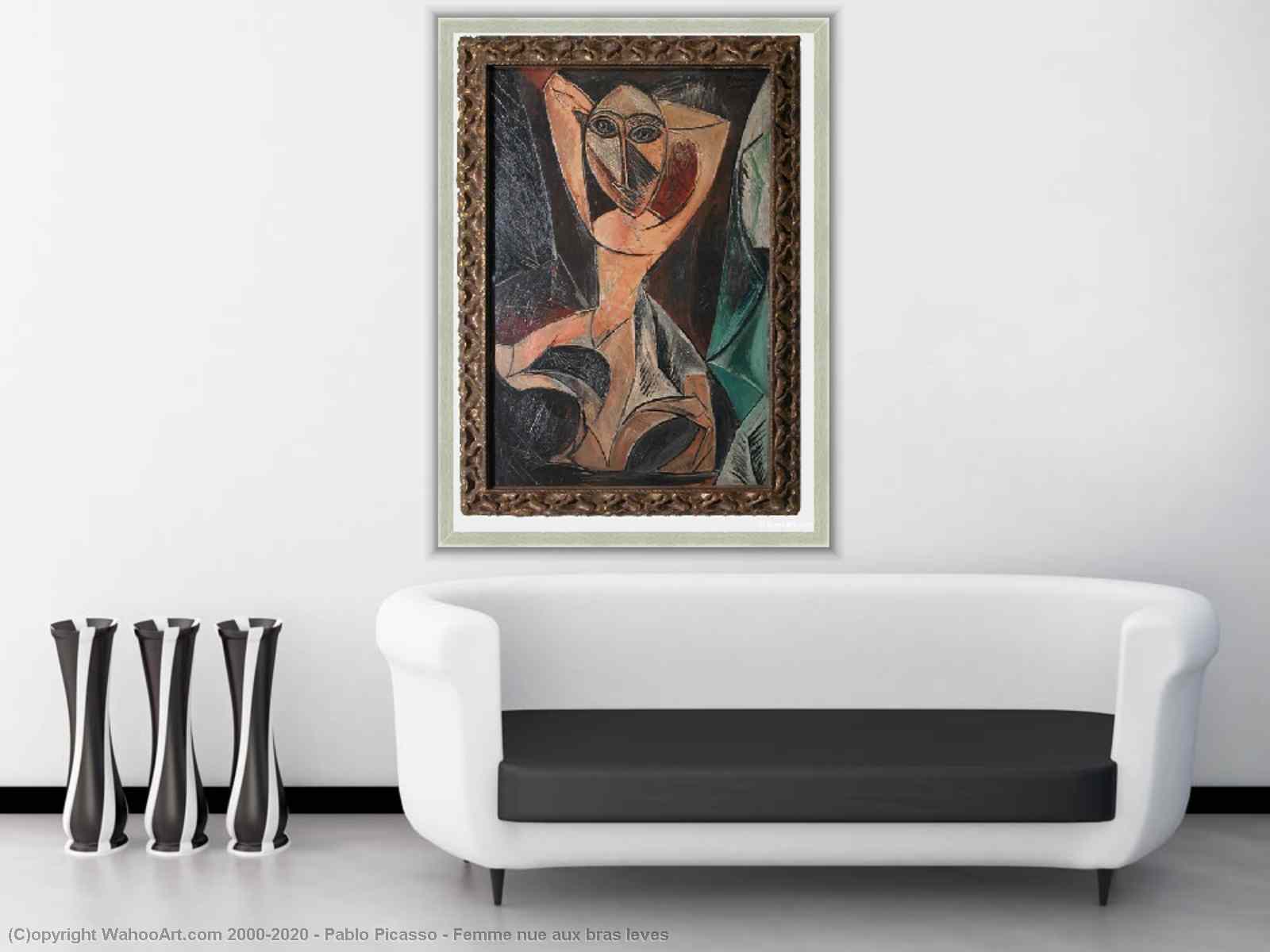 Femme nue aux bras leves by Pablo Picasso | BuyPopArt.com