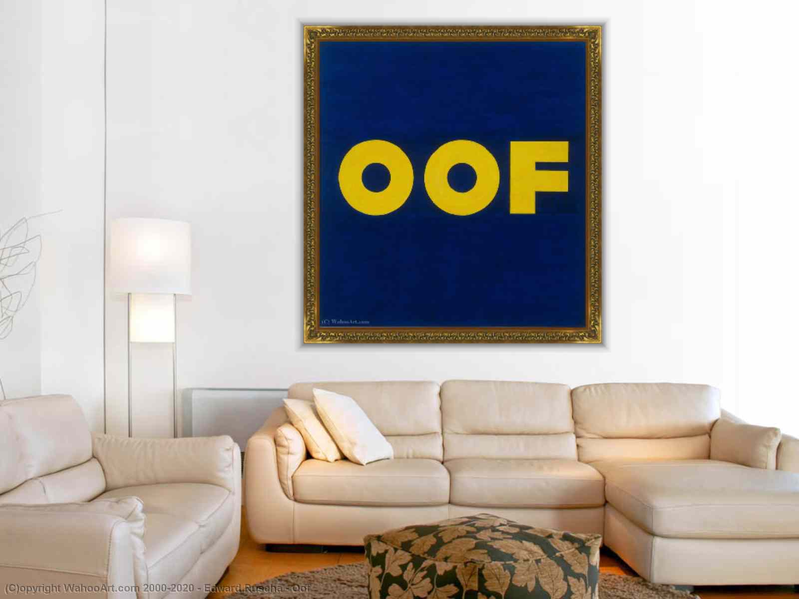 Edward Ruscha Oof Poster Store | emergencydentistry.com