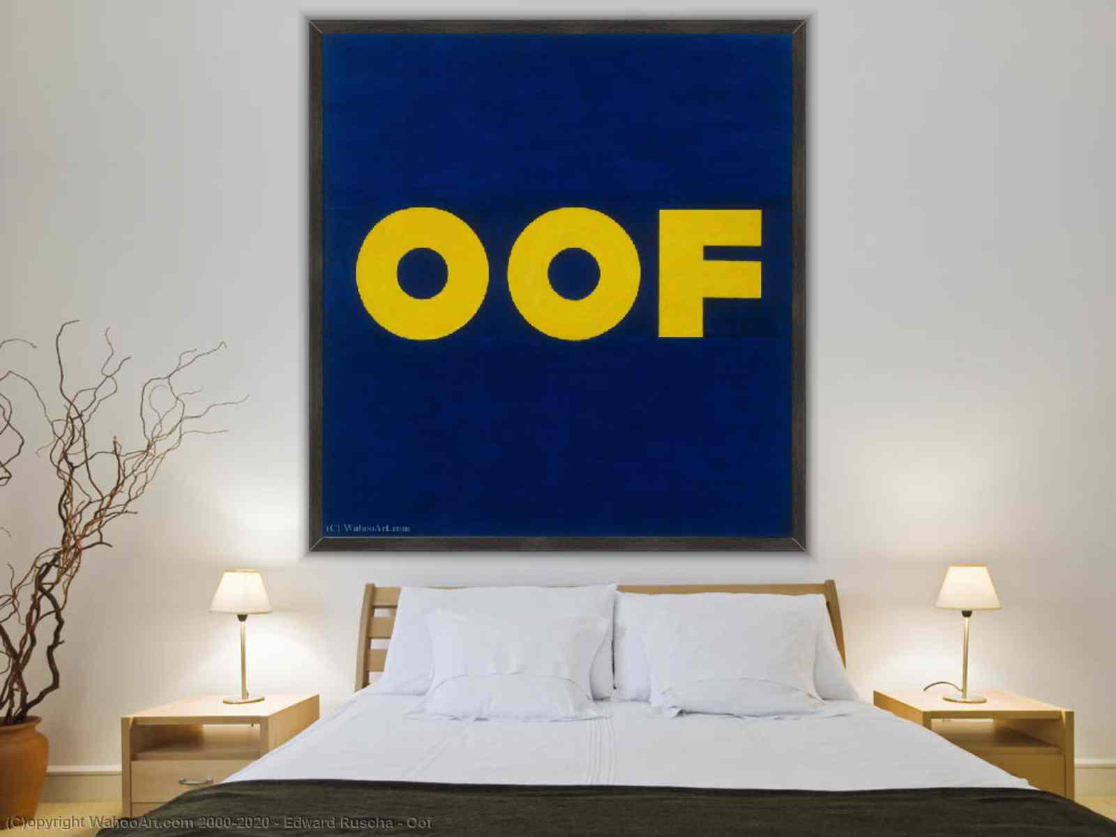 OOF by Edward Ruscha BuyPopArt