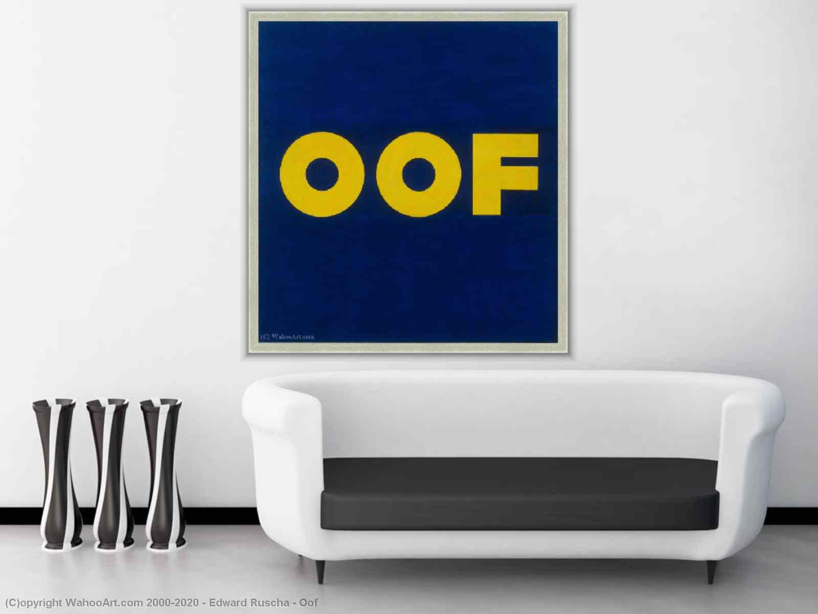 OOF by Edward Ruscha BuyPopArt