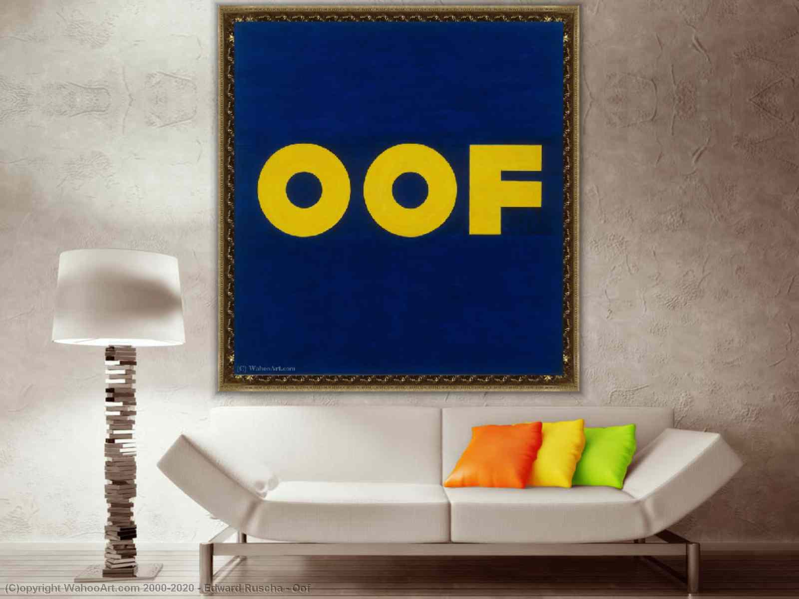 OOF by Edward Ruscha BuyPopArt