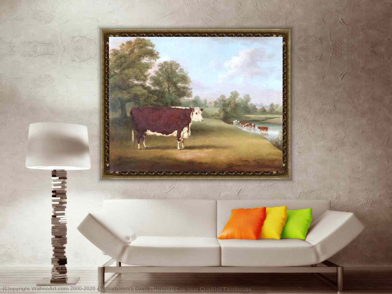 Hereford Cow by William Henry Davis