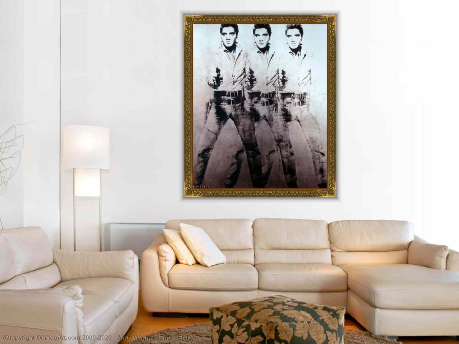 Triple Elvis by Andy Warhol | BuyPopArt.com